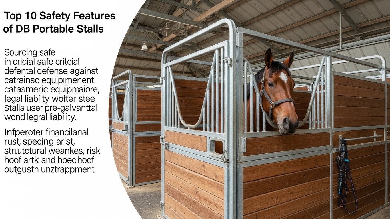 Top 10 Safety Features of DB Portable Stalls