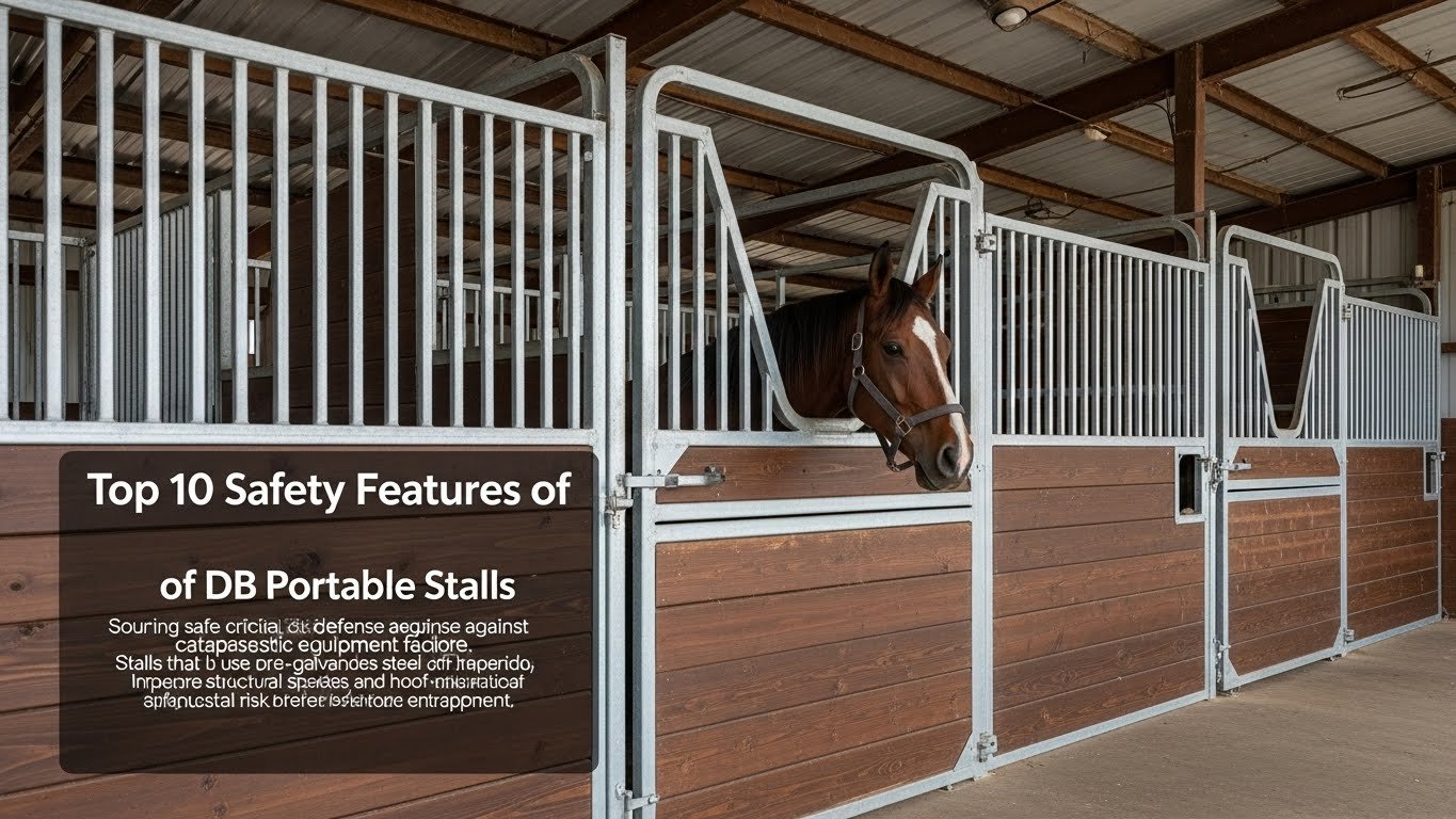 Top 10 Safety Features of DB Portable Stalls