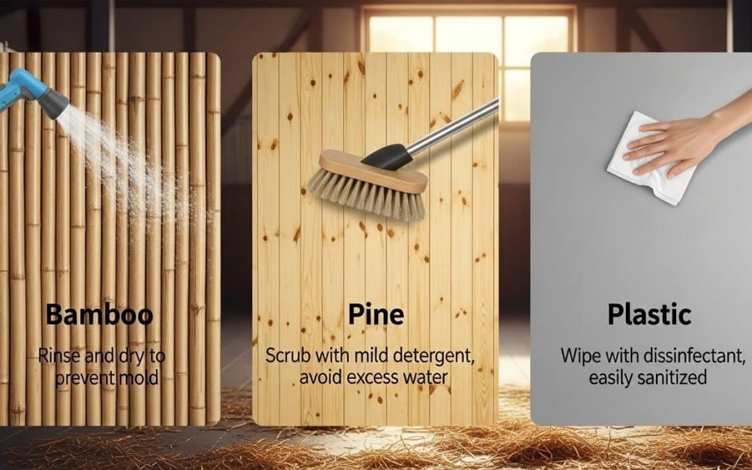Cleaning Guide: Bamboo vs. Pine vs. Plastic [Maintenance]