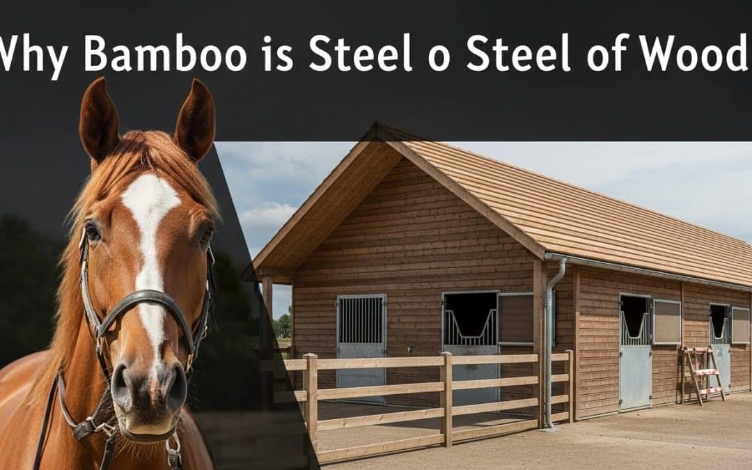 Why Bamboo is the “Steel of Woods” for Equestrian Barns