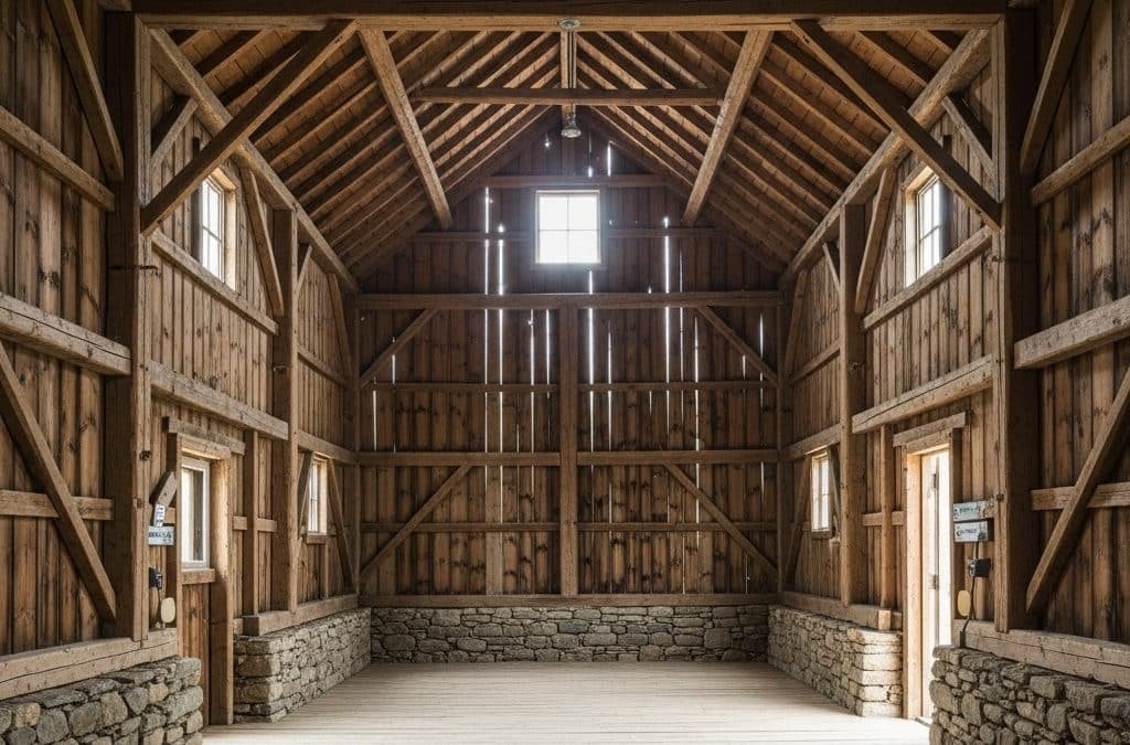 Les 10 meilleurs dispositifs de sécurité à ajouter à votre vieille grange rénovée