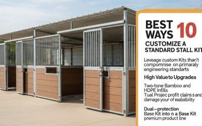 Best 10 Ways to Customize a Standard Stall Kit