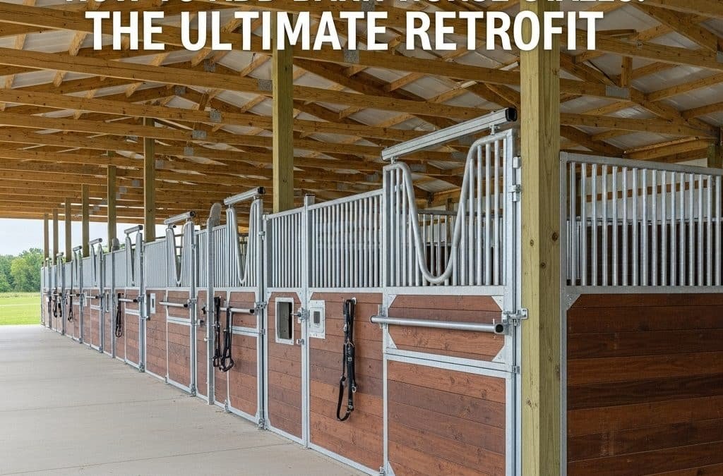 How to Add Horse Stalls to a Pole Barn: The Ultimate Retrofit