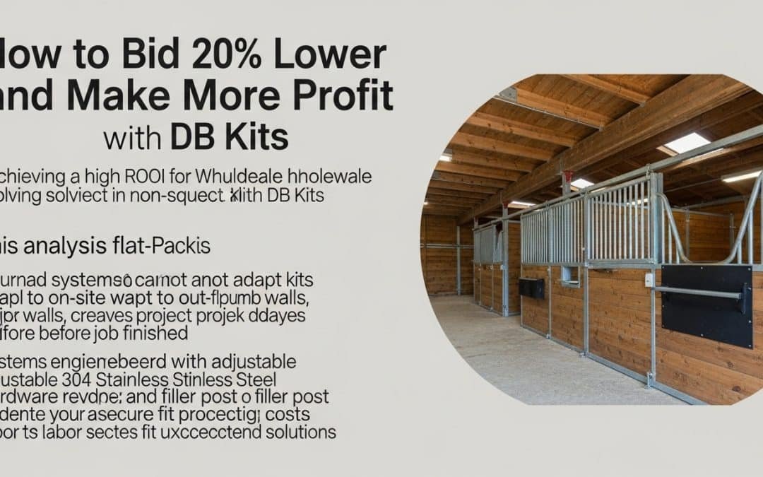 Comment faire baisser le prix de l'offre 20% et faire plus de profit avec les kits DB