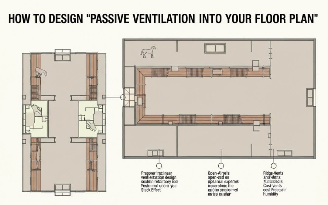Comment intégrer la “ventilation passive” dans votre plan d'étage ?