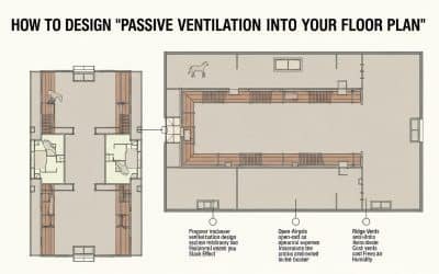 How to Design “Passive Ventilation” into Your Floor Plan