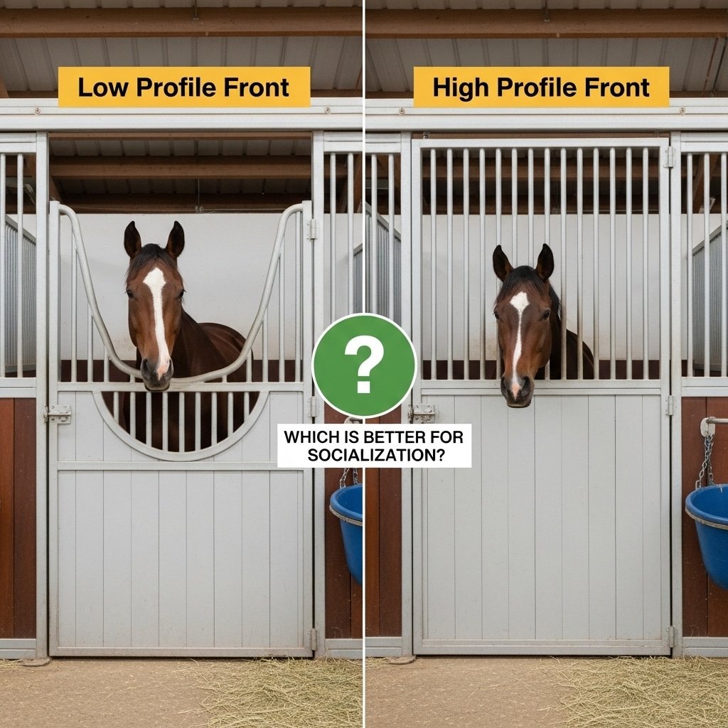 Low Profile vs. High Profile Fronts Which is Better for Socialization