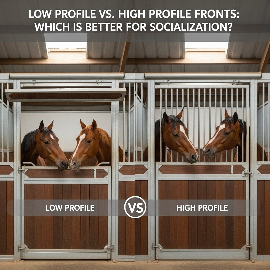Low Profile vs. High Profile Fronts Which is Better for Socialization