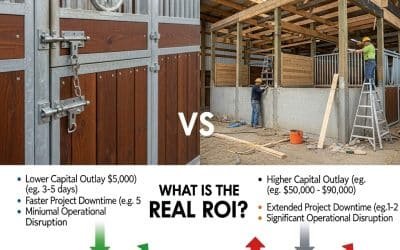 Replacing Stall Fronts vs. Full Rebuild: What is the Real ROI?