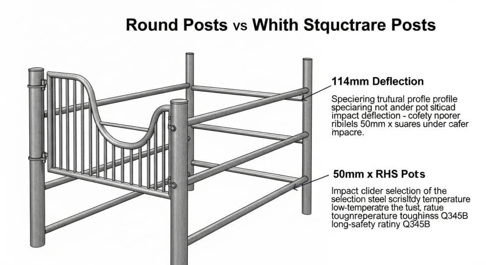 Routing Square Posts Round Posts vs. Square Posts: Which Structural Profile is Safer?