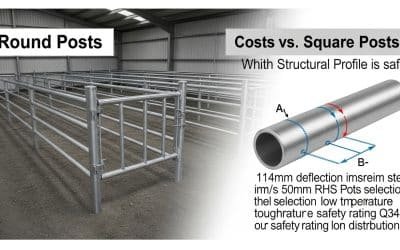 Round Posts vs. Square Posts: Which Structural Profile is Safer?