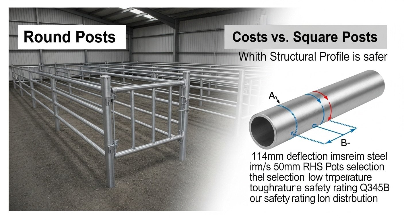 Round Posts vs. Square Posts: Which Structural Profile is Safer?
