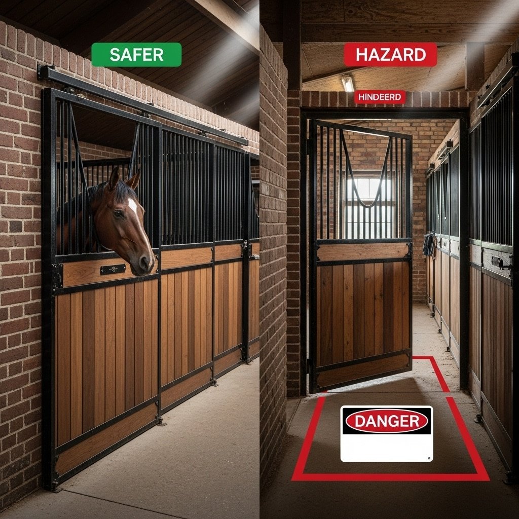Sliding Fronts vs. Hinged Doors Best Solution for Narrow Aisles
