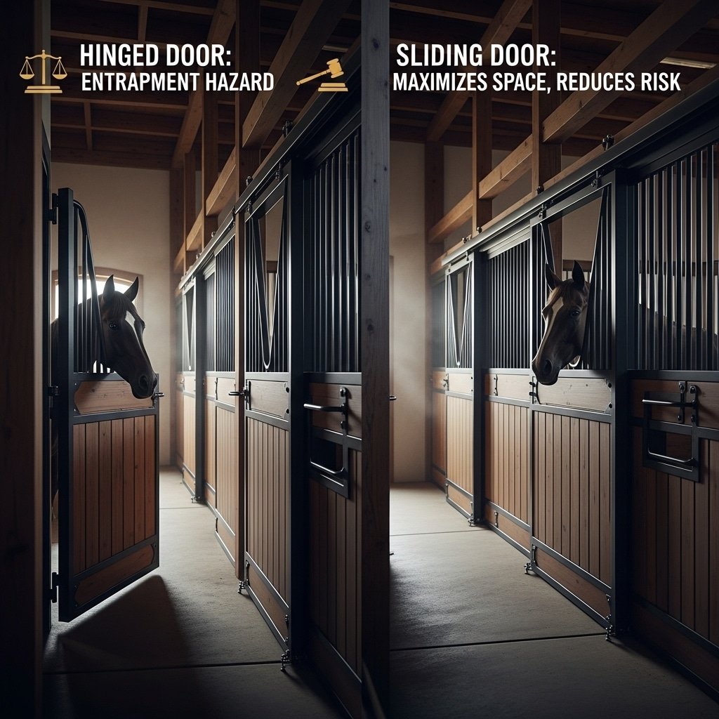 Sliding Fronts vs. Hinged Doors Best Solution for Narrow Aisles