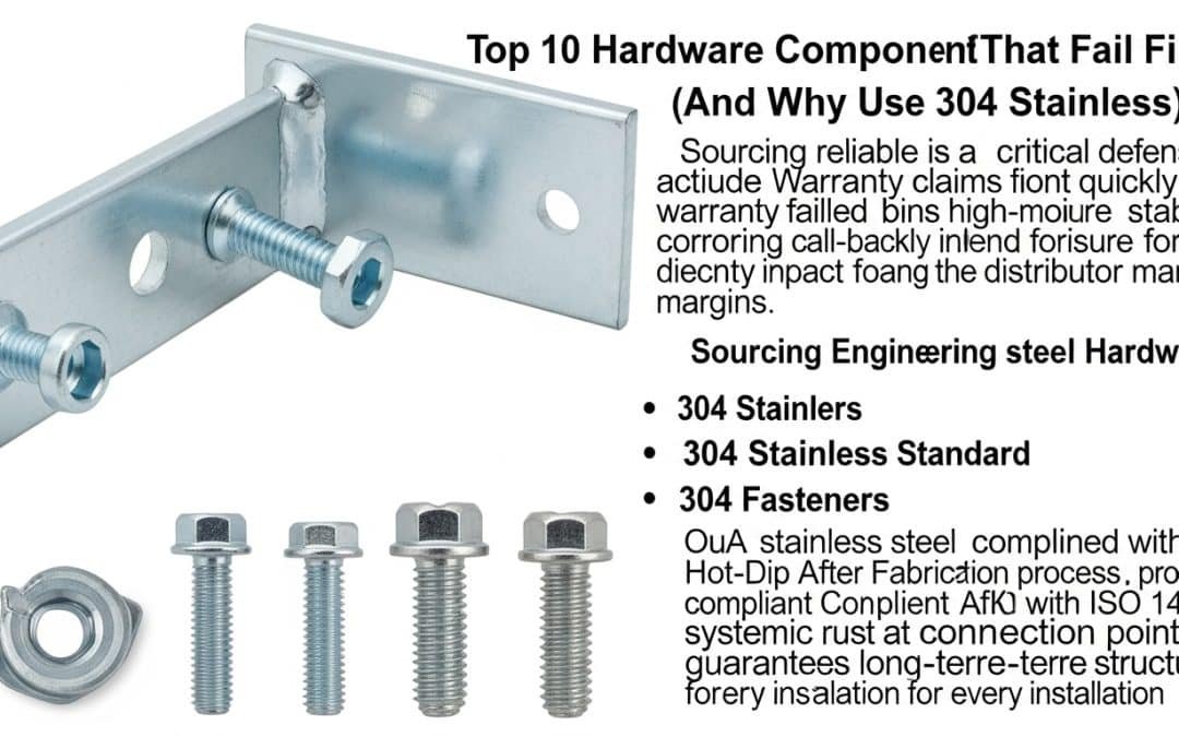 Top 10 des composants matériels qui tombent en panne en premier (et pourquoi nous utilisons de l'acier inoxydable 304)
