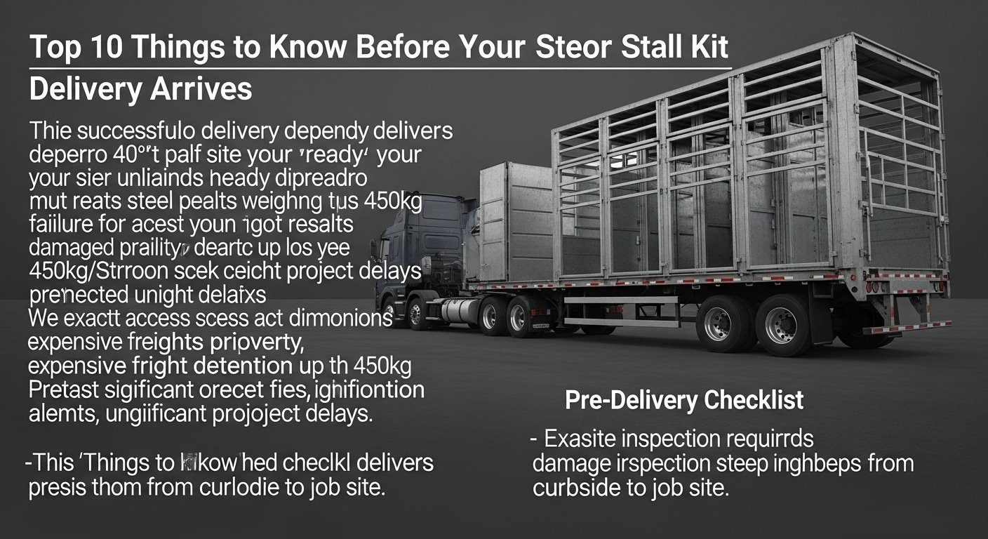 Stalling Kit Top 10 Things to Know Before Your Stall Kit Delivery Arrives
