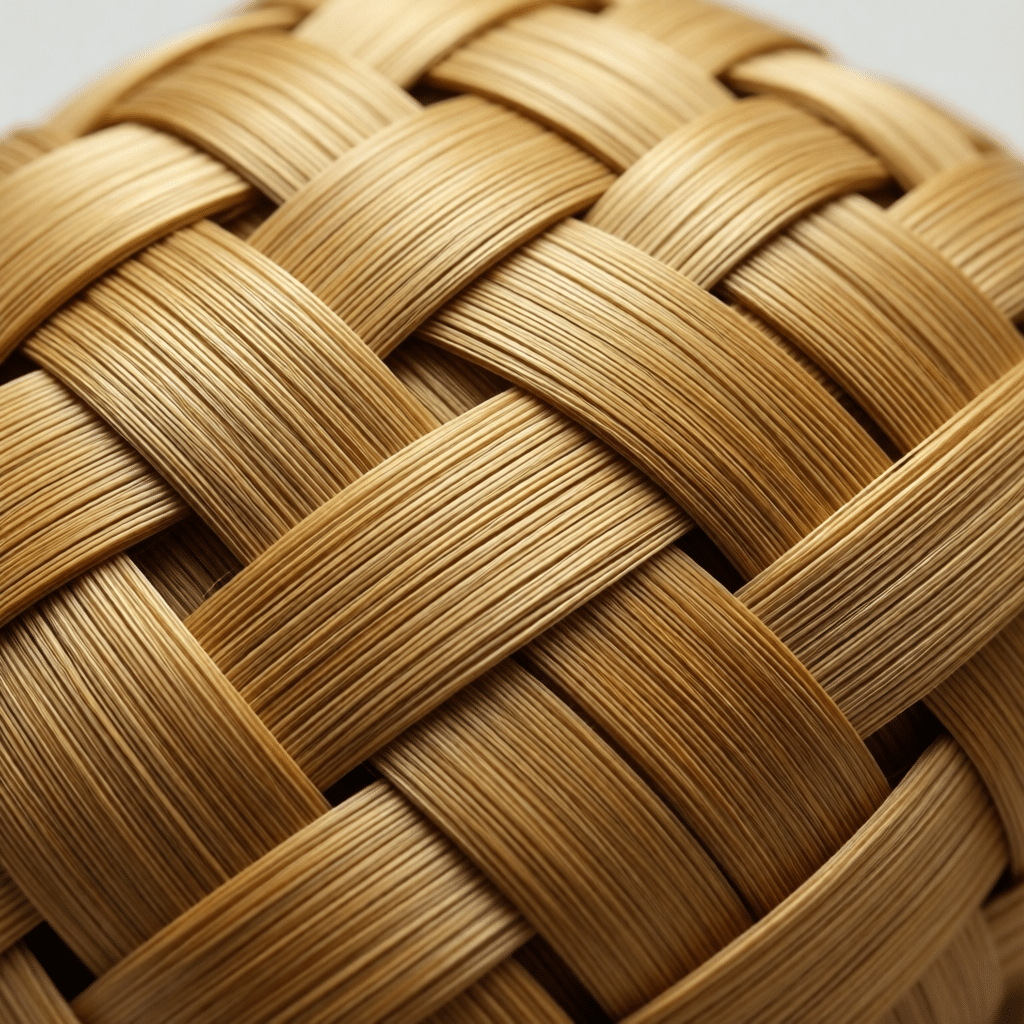 Close-up of intricately woven material showcasing a detailed pattern, ideal for high-quality horse stable equipment such as stalls and panels.