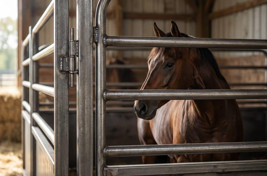 Containing the Panicked Horse: Why Event Stalls Need 14-Gauge Steel