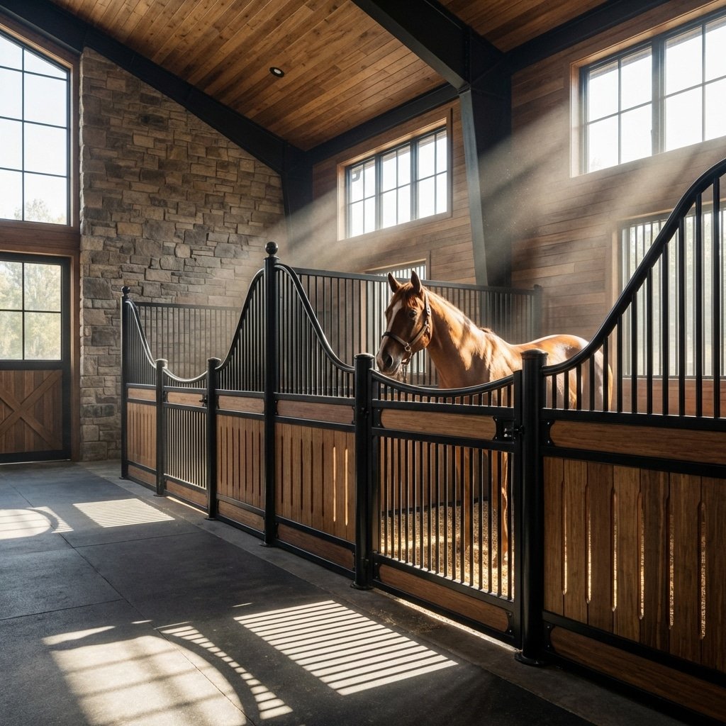 How Heavy is a Modular Horse Stall Panel? (Manual Lifting Guide)