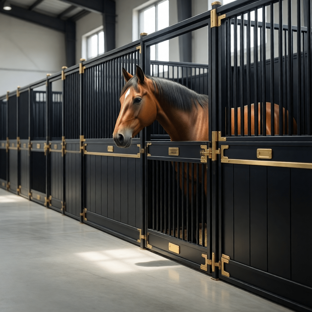 Connecting Modular Horse Stall Panels: 4-Way vs 2-Way Connectors