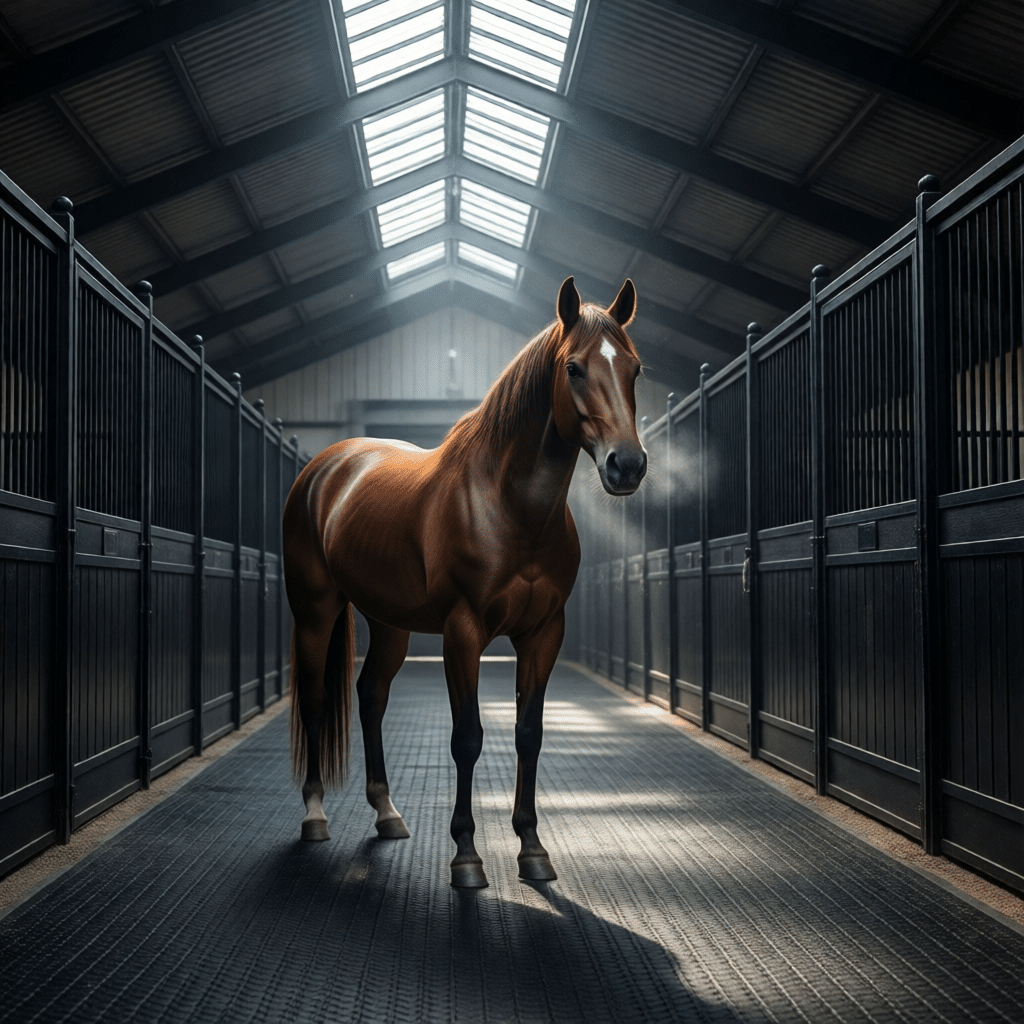Installing Horse Stall Mats: Should They Sit Flush with the U-Channel?