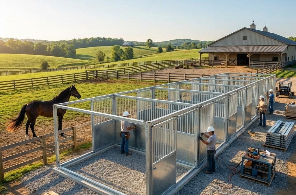 Tools Needed to Assemble Modular Horse Stable Kits