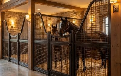 Weaning Foals: Using Mesh Horse Stall Dividers for Safe Separation