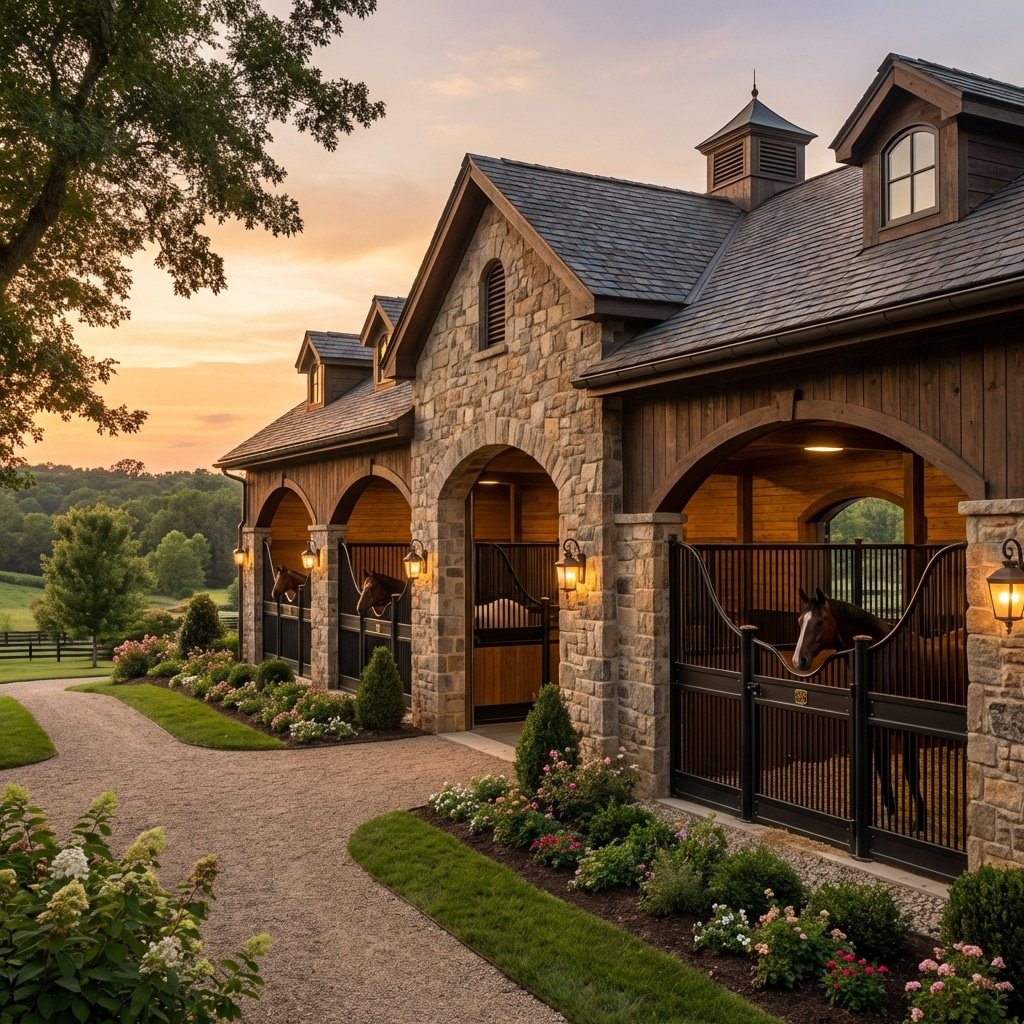 Top Luxury Stable Builders for 5-Star Equestrian Resorts & Spas