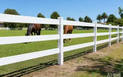 UV-Resistant PVC Horse Fencing for 40°C Climates: What 15-Year Lifespan Really Requires